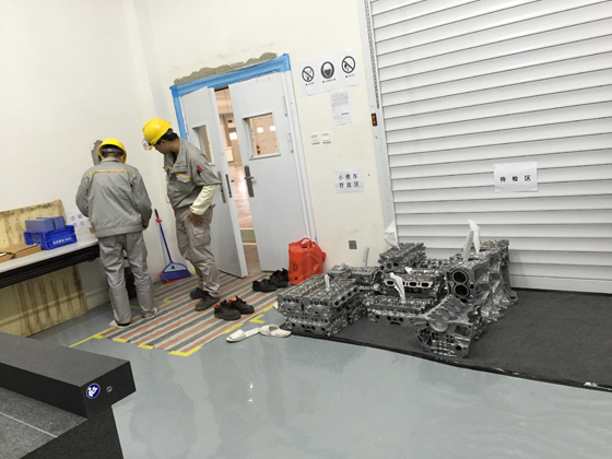 直讀光譜儀現(xiàn)場(chǎng)